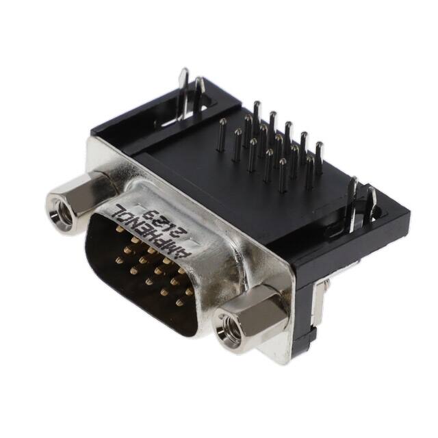 L717HDE15PD1CH4F Amphenol ICC (Commercial Products)  D-Sub Connector Assemblies